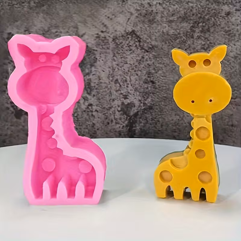 Silicone Candle Mold – Giraffe