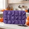 matrita din silicon pentru wax melts halloween mov